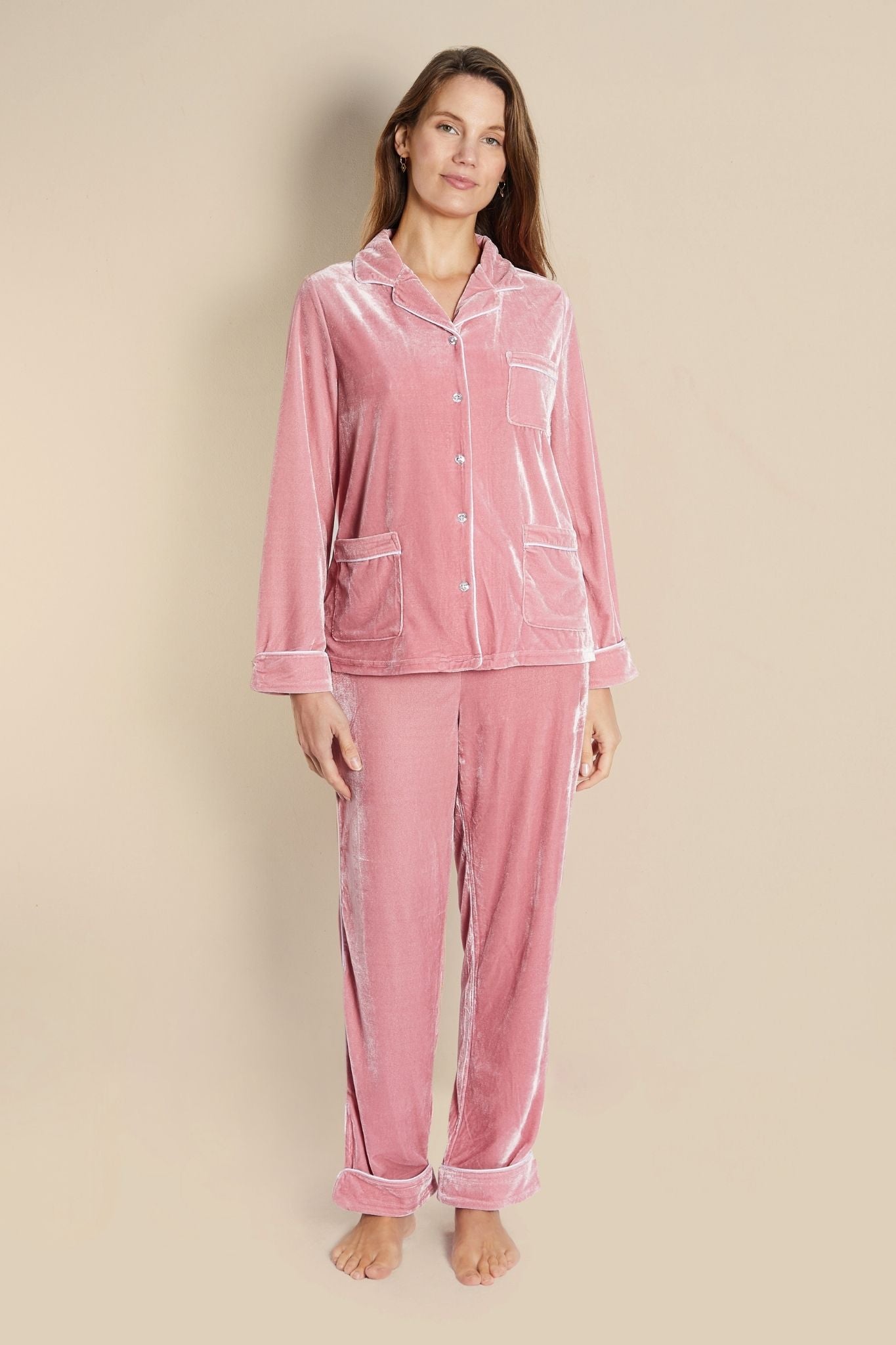 Women's Velvet Pyjamas - Athena