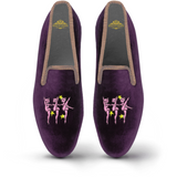 Velvet Loafer/Slipper Shoe Bring On The Dancing Girls