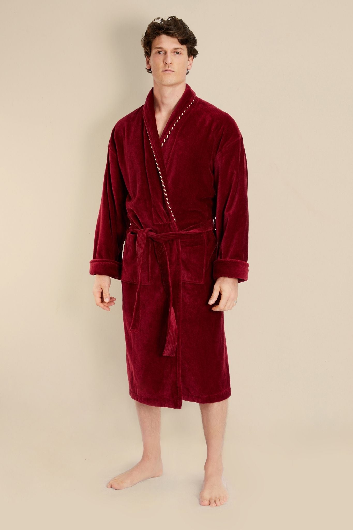 Peignoir pour hommes - Earl Claret