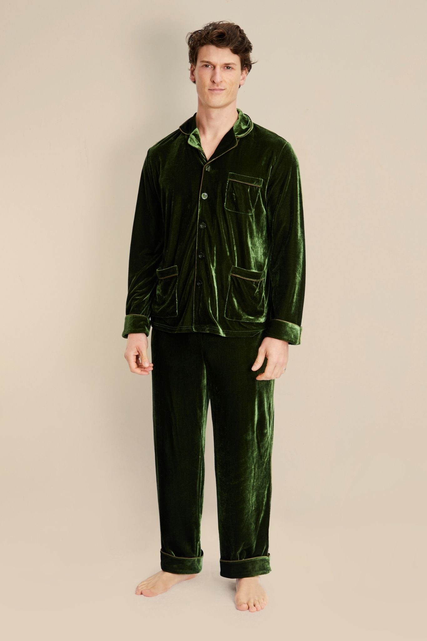Men's Velvet Pyjamas - Hemes
