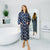 Lightweight Dressing Gown - Gatsby Paisley Blue