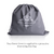 Women's Hooded Dressing Gown - Multicolor dust bag