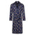 Lightweight Men's Dressing Gown - Gatsby Paisley Blue