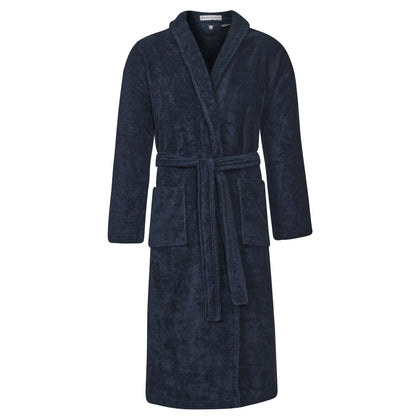 Women's Heavyweight Dressing Gown - Navy