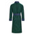 Connaught Long Smoking Jacket Robe in Green