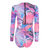 Pink Paradise Long Sleeve Back Zip One-Piece Swimsuit