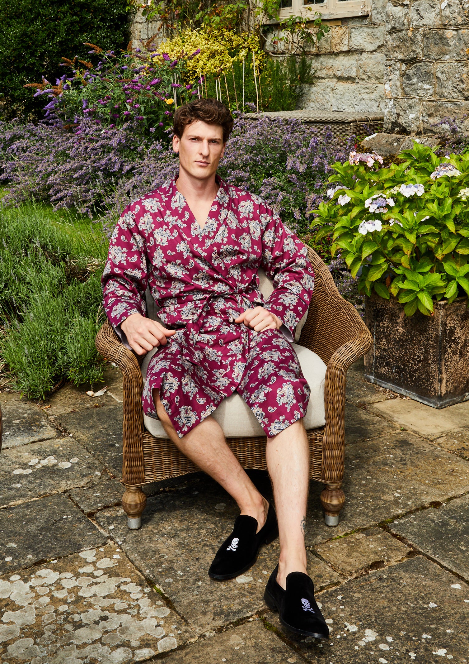 mens lightweight summer dressing gown Men's Lightweight Summer Robe Elegant Linen And Cotton Dressing Gowns