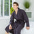 Lightweight Men's Dressing Gown - Atlas Grey second Image | 