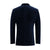 Made to measure Men's Single breasted Italian Velvet Blazer - Navy