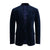 Made to measure Men's Single breasted Italian Velvet Blazer - Navy