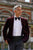 Made to measure Men's Single breasted Italian Velvet Blazer - Burgundy