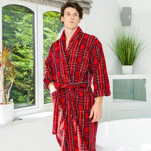 Men's Dressing Gown - Highland FRONT IMAGE