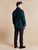 Russborough Short Smoking Jacket in Green