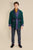 Russborough Short Smoking Jacket in Green