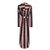Women's Hooded Extra Long Dressing Gown - Miami Back View