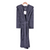 NUA Dark Grey Dressing Gown | Bown of London Product Front View