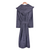 NUA Dark Grey Dressing Gown | Bown of London Product Back View