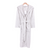 NUA Pale Grey Dressing Gown | Bown of London product front view