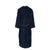 Back of Luxury Heavyweight Toweling Navy Gown | Bown of London
