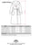 Women's Hooded Extra Long Dressing Gown - Miami Size Chart