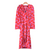 Pink diamond Dressing Gown | Bown of London front view product