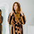 Women's Hooded Extra Long Dressing Gown - Miami Hood Up